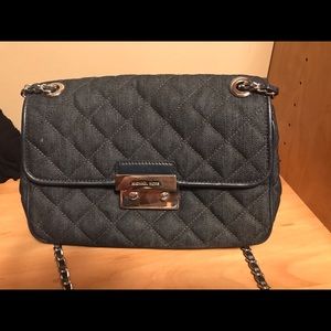Michael Kors crossbody denim bag